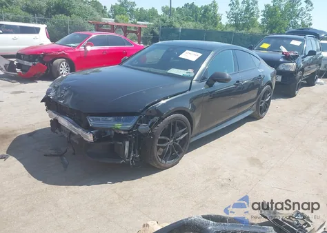 2017 Audi Rs 7 4.0T Performance Prestige из США, поврежденный, VIN WUAWRAFCXHN901949